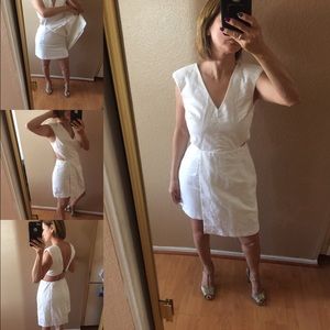 Fashion star for H&M White dress